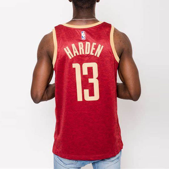 Nike NBA Jersey 18-19 James Harden Rockets No. 13 City limited SW