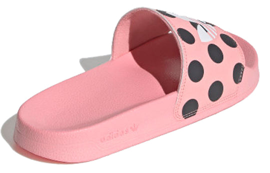 (WMNS) adidas Adilette Lite Slides 'Trefoil Logo - Polka Dot Pink' FU9149