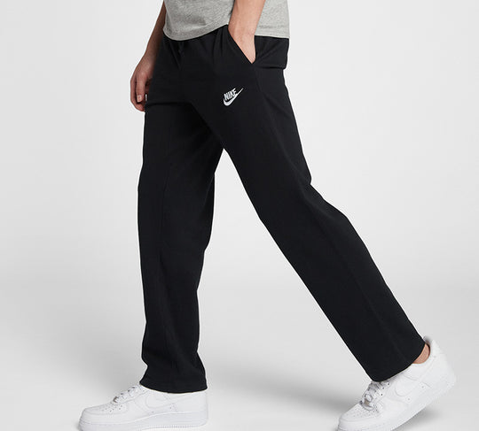 Nike Sportswear Breathable Knit Sports Long Pants Black 804422-010 ...