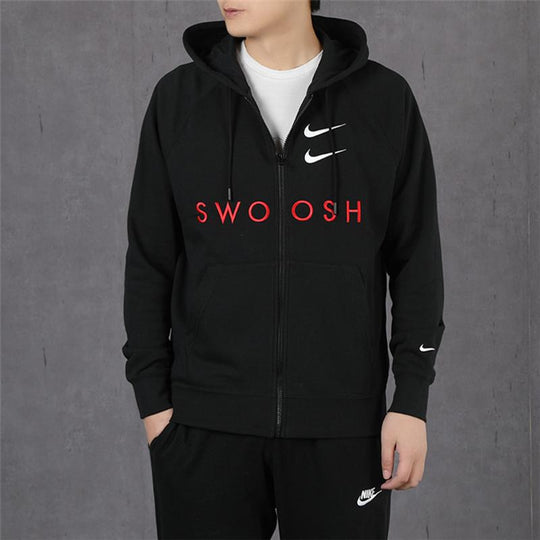 Nike AS Men's Nike Sportswear SWOOSH Hoodie FZ FT Black CT7363-010