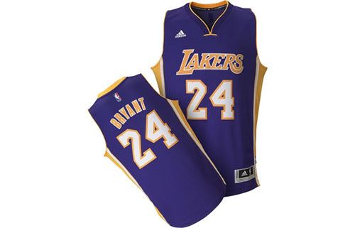 adidas LA Lakers NBA Kobe Bryant Jersey Purple/Gold A45975 - KICKS CREW
