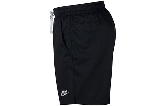 Nike Sportswear Lacing Running Training Sports Shorts Black AR2382-010 ...