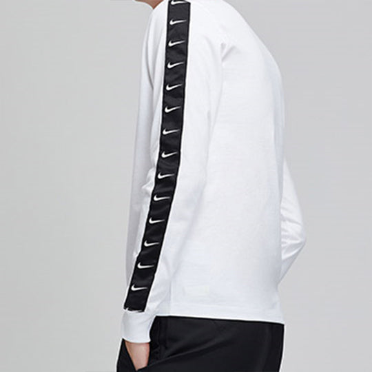 Men's Nike Pullover White AR5057-100 T-shirts - KICKSCREW