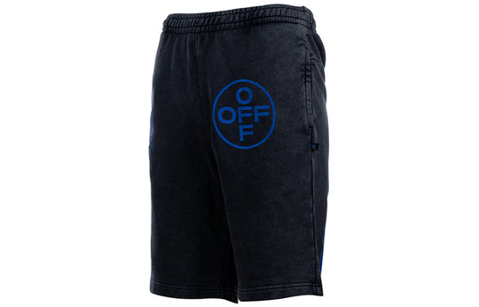 Men's OFF-WHITE Alphabet Logo Casual Shorts Version Gray OMCI006F19E300091030 Shorts - KICKSCREW