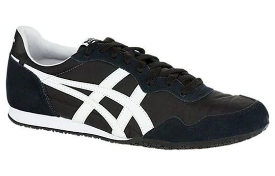 Onitsuka Tiger Serrano Lightweight Non-Slip Classic Low Top Athleisure Casual Sports Shoes Black D109L-9001