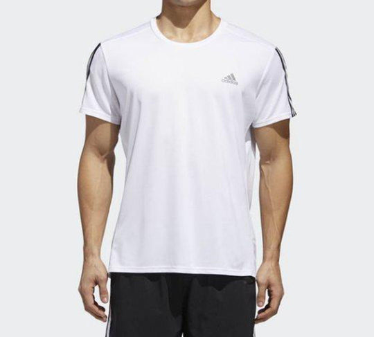 adidas Run 3s Tee M Sports Short Sleeve White DN9041