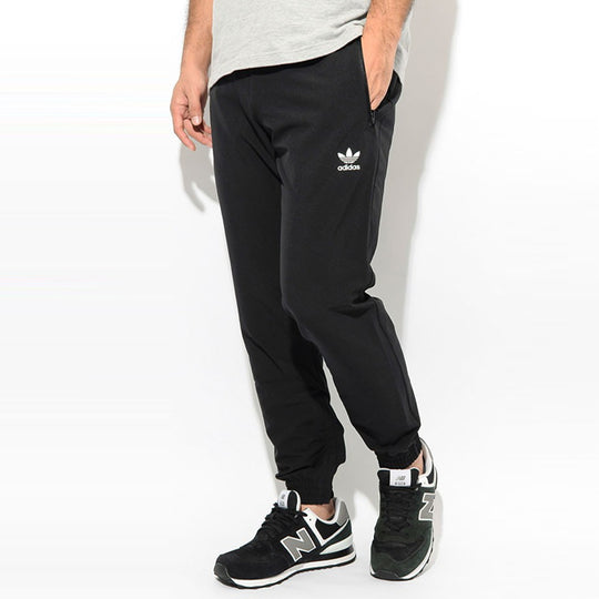 adidas originals Zipper Pocket Athleisure Casual Sports Pants Black FL ...
