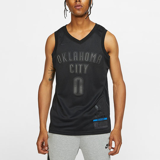 Nike NBA Westbrook Okc Thunder Mvp Jersey Black BQ5415-010