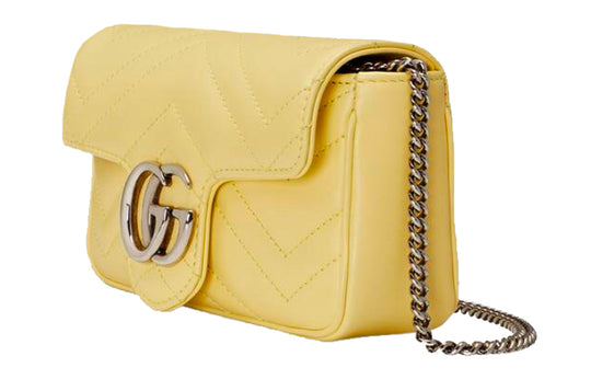 (WMNS) GUCCI Marmont Mini-Sized Single-Shoulder Bag Yellow 476433-DTDCP-7412