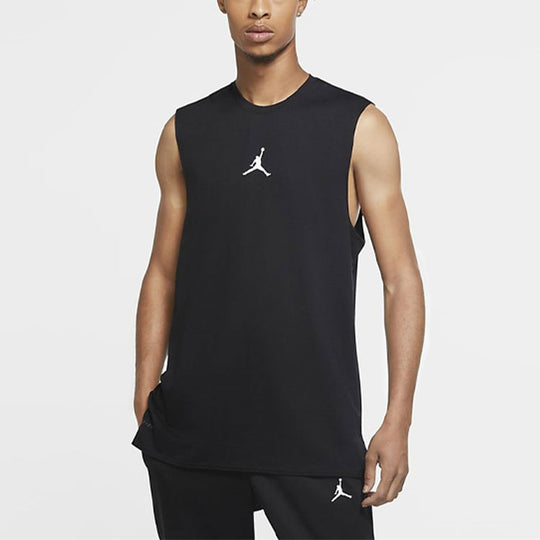 Air Jordan Quick Dry Basketball Training Sports Vest Black CU1025-010