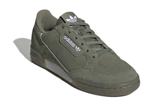 (GS) adidas originals Continental 80 J 'Green White' EF5104