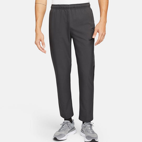 Men's Nike Solid Color Logo Lacing Sports Pants/Trousers/Joggers Gray CZ4357-060