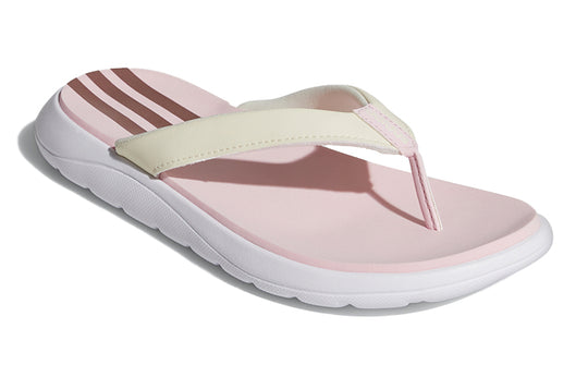 (WMNS) adidas neo Comfort Flip Flop Beige Pink Slippers 'Creamwhite Pink'  FY8657