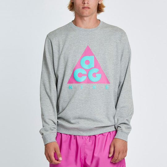 Nike ACG front logo sweatshirt 'Grey' AR8796-063