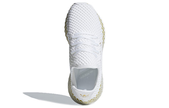 (WMNS) adidas Deerupt Runner 'White Gold Metallic' CG6087