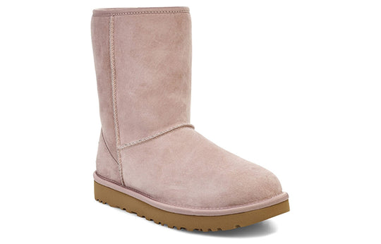 (WMNS) UGG Classic Short Crystal Snow Boots Pink 1091649-DUS