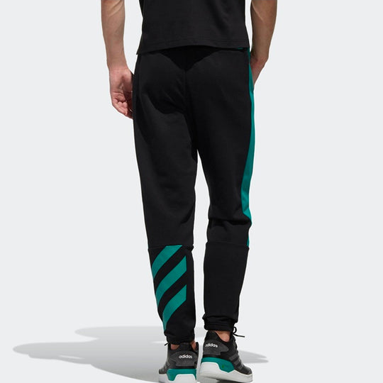 Men's adidas neo Sports Stripe Black Pants DW8121