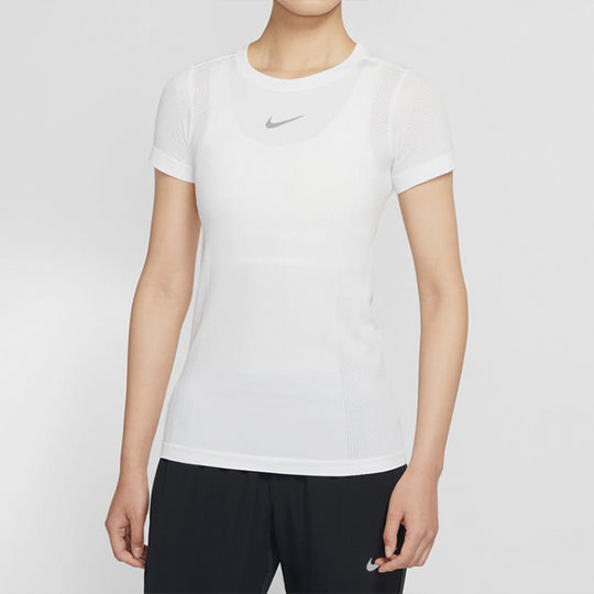 Nike Infinite Dri-FIT Running Short Sleeve White CU3121-100