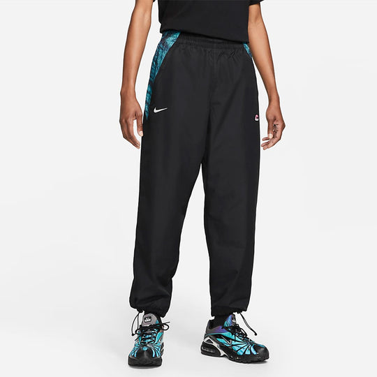 Nike x Skepta Crossover Printing waterproof Sports Pants US Edition Bl ...