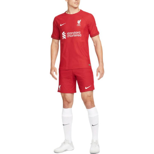 Men's Nike Alphabet Printing Short Sleeve Soccer/Football Jersey 2022/23 Season Liverpool Player Edition Deep Red DJ7647-609