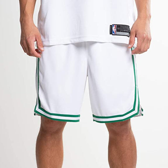 Nike NBA limited SW Fan Edition Boston Celtics Basketball Shorts White ...