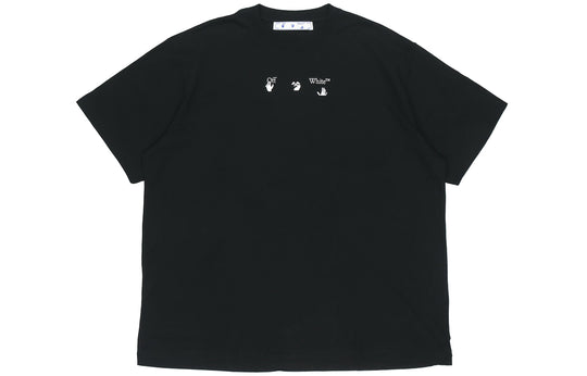 Off-White Red Marker Over Tee 'Black' OMAA038S21JER0021025
