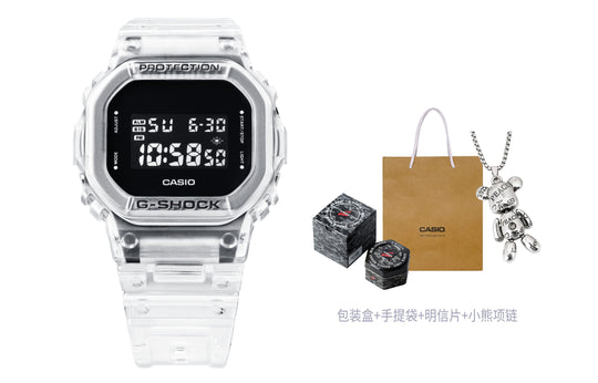 CASIO G Shock Waterproof Sports Limited Edition Shockproof Analog Mens Black DW-5600SKE-7 Watches  -  KICKS CREW