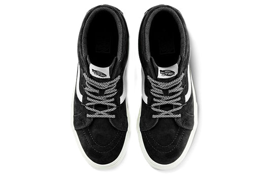 Vans Sk8-mid Reissue Ghillie Mte Shoes Black/White VN0A3TKQEMI