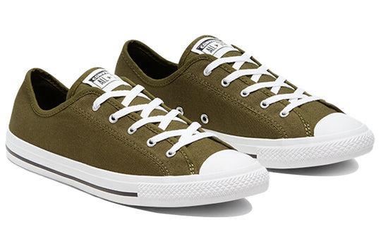 (WMNS) Converse Chuck Taylor All Star Dainty Dark Green Sneakers 568639C