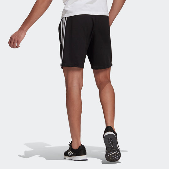 adidas M 3s Ft Sho Casual Sports Side Stripe Shorts Black GK9597