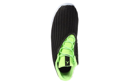 Jordan Future Low 'Black Ghost Green' 718948-018 Retro Basketball Shoes  -  KICKS CREW