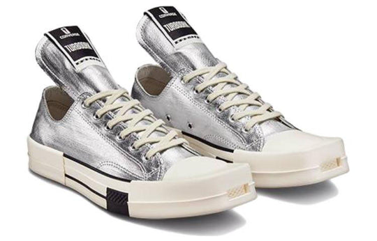 Converse Rick Owens x TURBODRK Chuck 70 Low 'Silver Lacquer' A01292C