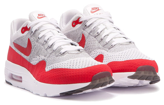 Nike Air Max 1 Ultra Flyknit 'White University Red' 843384-101
