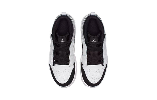 (PS) Air Jordan 1 Mid Alt 'White Black' AR6351-113 Retro Basketball Shoes  -  KICKS CREW