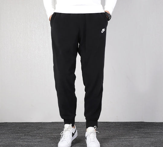 Nike Solid Color Casual Sports Long Pants Black BV3602-010