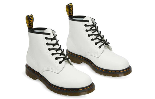 Dr. Martens 101 Martin boots Couple Style White 26366100