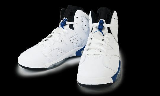(GS) Air Jordan 6 Retro 'Sport Blue' 384665-107