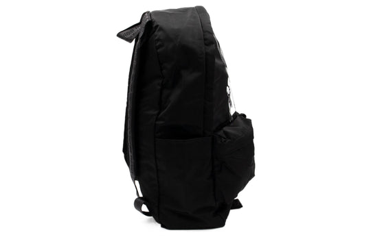 OFF-WHITE Logo Graffiti Alphabet Printing Zipper Multiple Pockets backpack schoolbag Black OMNB003E20FAB0021001