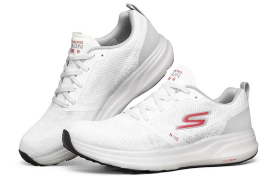 Skechers Go Run Ride 8 Sneakers White/Red/Grey 55224-WRD