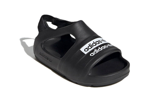 (TD) adidas originals Adilette Play Black Sandals 'Black White' EF6237