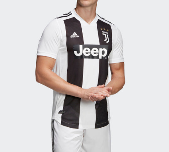 adidas Juventus Player Edition Home Short Sleeve Jersey Black White CF3493