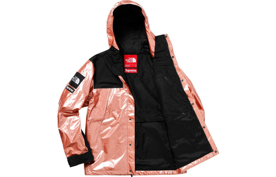 Supreme x The North Face Metallic Mountain Parka Rose Gold SUP-SS18-603