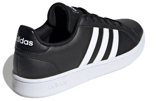 (WMNS) adidas Grand Court Base 'Black White' EE7482