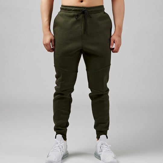 Nike Sportswear Tech Fleece Side Casual Sports Long Pants Green Army g ...