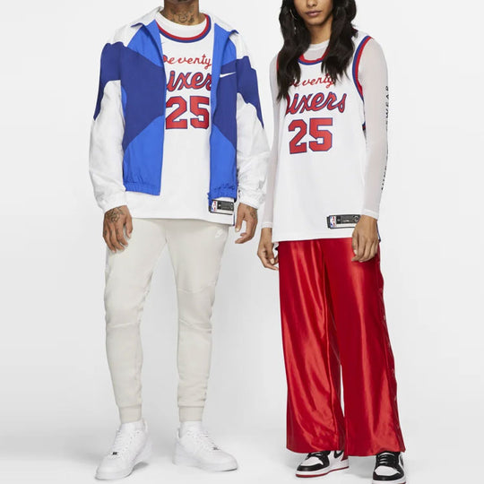 Nike NBA Retro limited Jersey SW Fan Edition Philadelphia 76ers Simmon ...
