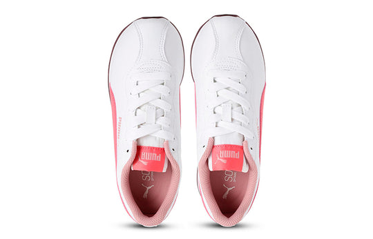 (PS) PUMA Turin Ii Low Top Running Shoes Pink/White/Brown 366775-11