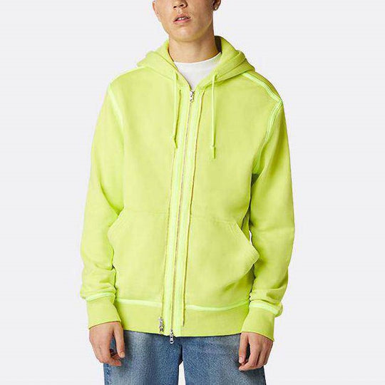 Converse Zipper Jacket Couple Style Yellow 10019463A09