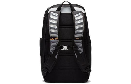 Nike Elite Pro Basketball Backpack Black with Gold