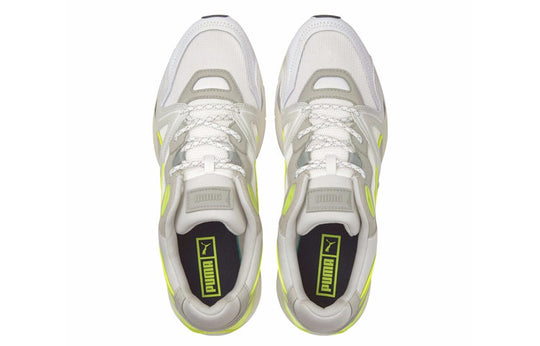 PUMA Mirage Mox White Running Shoes Grey 'White Light Gray' 382521-02