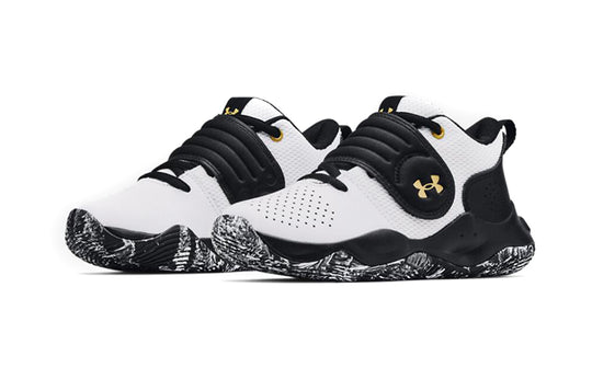(PS) Under Armour Zone BB 'White Black' 3024263-102